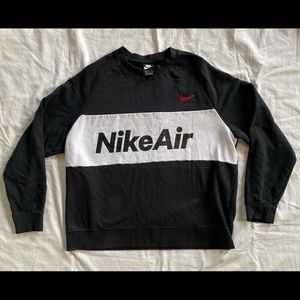 Nike Air sportswear color block Crewneck sweater
